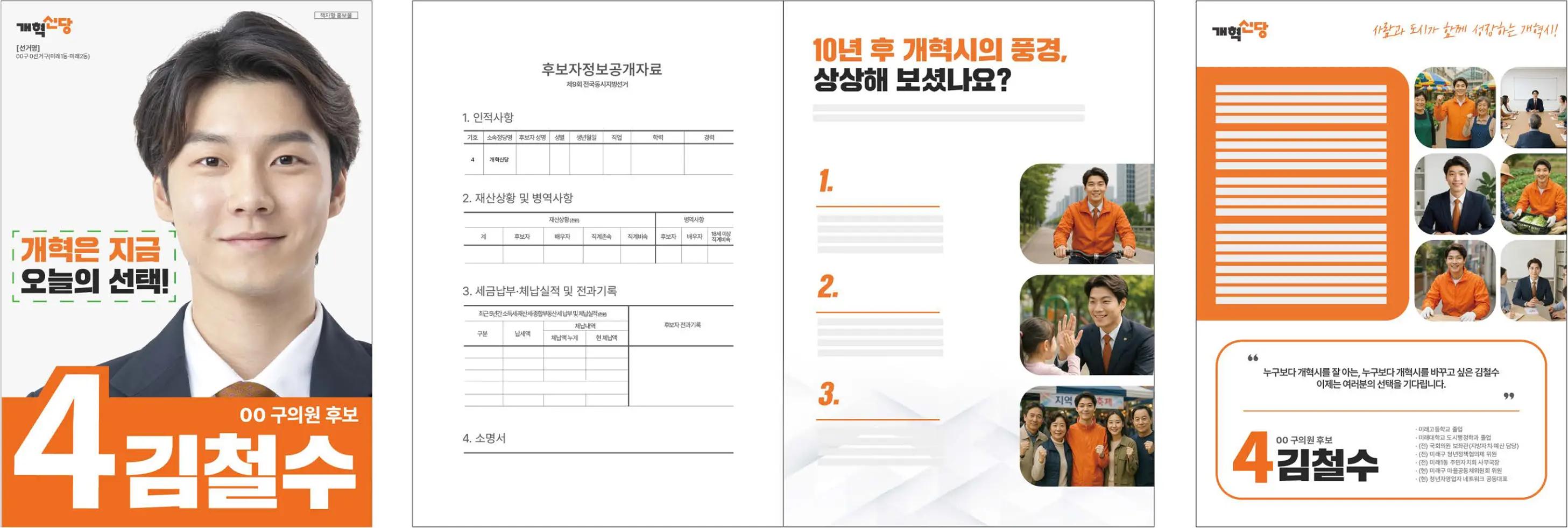 선거 공보 (책자형)